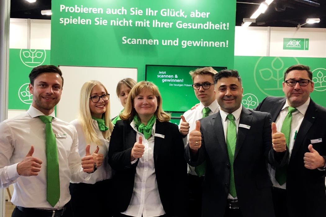 Erfolgreiche, langjährige Zusammenarbeit mit der AOK